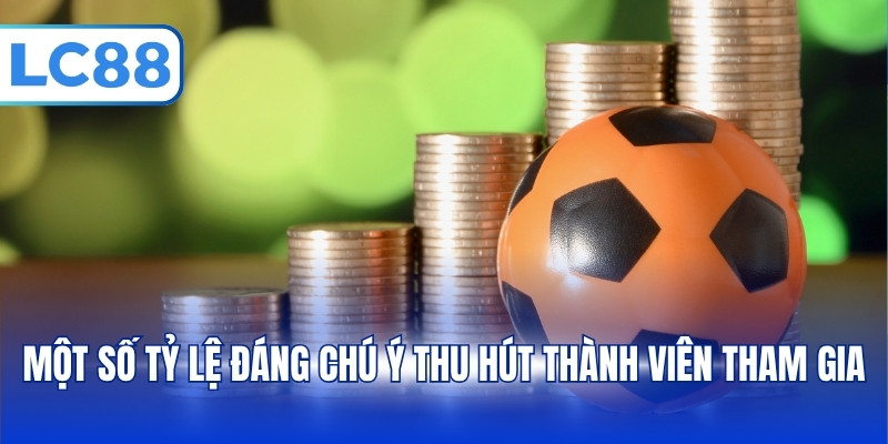 Một số tỷ lệ đáng chú ý thu hút thành viên tham gia
