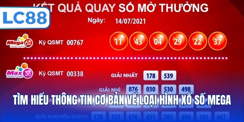 Tìm hiểu thông tin cơ bản về loại hình xổ số Mega